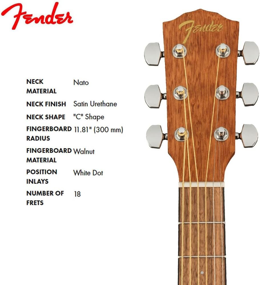 Fender FA-15 Acoustic Guitar Review